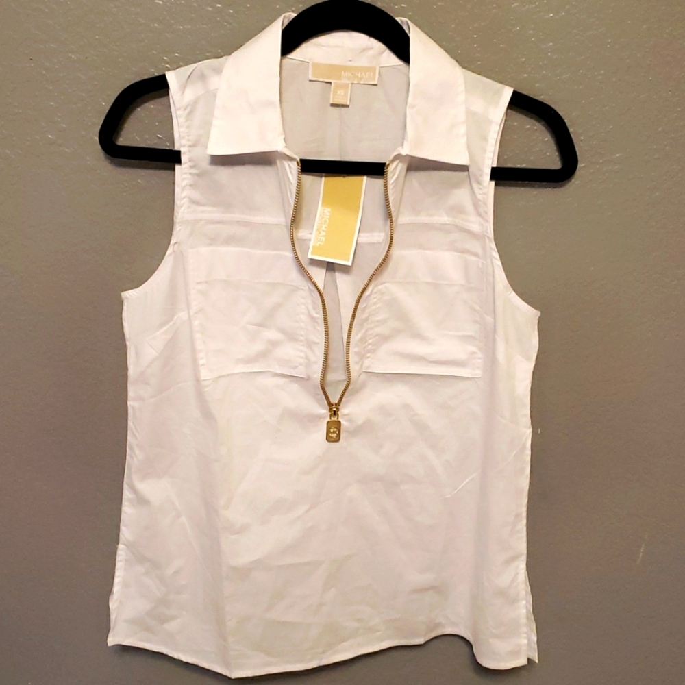Michael Kors white top